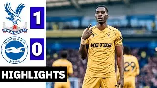 Brighton vs Crystal Palace 0-1 Highlights & Isma&iuml;la Sarr Goal | Premier League 2025/26