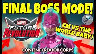 CM vs the WORLD BABY! Final Boss fight- Marvel Future Revolution