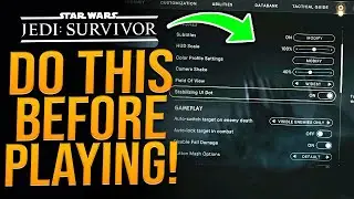 Star Wars Jedi: Survivor - Best Settings For Gameplay & Graphics - DO THIS BEFORE PLAYING
