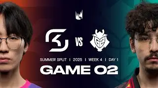 SK v G2 | 2025 LEC Summer | Week 4 Day 1 | SK Gaming vs. G2 Esports Game 2