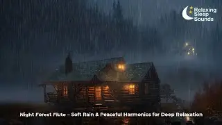 Night Forest Flute &ndash; Soft Rain & Peaceful Harmonics for Deep Relaxation | Relaxing Sleep Sounds🎶