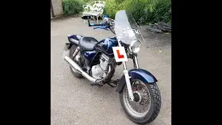 A 125cc motorcycle ride near the Mach Loop LFA7, clockwise from Tywyn.