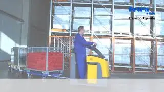 Fetra Routenzug - die effiziente Transportl&ouml;sung f&uuml;r Lager und Werkstatt