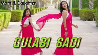 Gulabi Sadi | Sanju Rathod | Nivi and Ishanvi | Laasya | dance cover