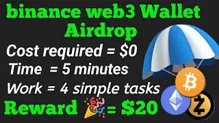 Binance web3 Wallet Airdrop 💱 || Binance web3 Wallet Airdrop Joining Process #binanceweb3 #airdrops