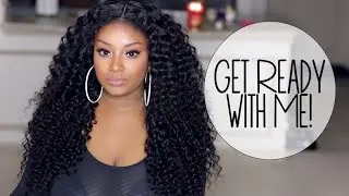 Get Ready with Me | Warm & Cozy  + Luscious Curls from Hair Envyous Boutique!