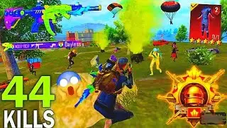 44 Kills😱!! NEW SEASON SUPER:🔥 AGRESSIVE ||RUSH GAMEPLAY|| BGMl Video