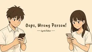 Oops, Wrong Person! 💬 | Cute Crush Song by LyricTales (Track 2)