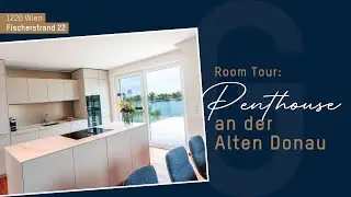 Room Tour: Exklusives Penthouse mit Traum-Blick auf die Alte Donau #glorit #penthouse #realestate