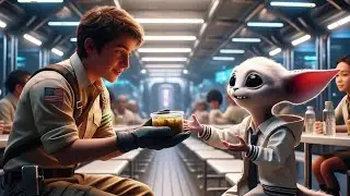 Human janitor gave leftovers to quiet Alien child&mdash;week later, Emperor's soldiers waited at the gate!