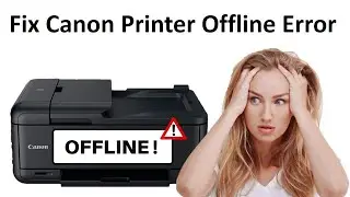 How to Fix Canon Printer Offline Error