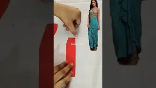 Draped skirt #designernushratnaz #design #viral #ytshorts #diy #shortsvideo