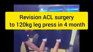 Recovery after Revision ACL surgery