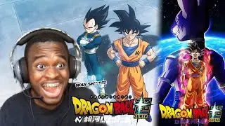 DRAGON BALL SUPER IS BACK!! 🤩| DRAGON BALL SUPER GALACTIC PATROL ARC AND BEERUS TRAILER REACTION!!!