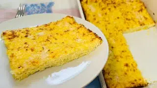 Sformato di Cavolfiore al Forno Gustoso 😋 - Morbido dentro e super Gratinato!