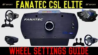 My Wheel Settings Guide For the Fanatec CSL Elite