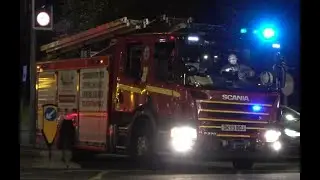 Merseyside Fire & Rescue Service / City Centre Two Pumps / Responding