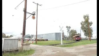 Wig-Wag Railroad Crossing at the Southern California Railway Museum in Perris, CA - 1/2/26