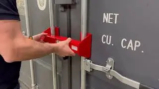 HEAVY DUTY CONTAINER DOOR LOCK