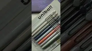 Uniball Zento collection is actually worth the hype #penreview #stationery #shorts