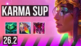 KARMA & Lucian vs THRESH & Varus (SUP) | EUW Grandmaster | 26.2