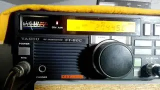 YAESU FT80 Qso en 11mtrs