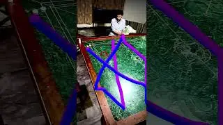 Racket-Style Carrom Shot 😳 Striker Spinning Like Helicopter 🚁 | Global Record!#shorts #viralgaming
