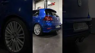 Golf 5 R32 is now equipped with our EGO-X #r32 #hgmotorsport #egox #exhaustsound #vw