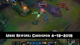 [PBE] Mage Rework: Cassiopeia 4-19-2016