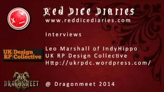 RPG Interview - Leo Marshall from Indyhippo - Dragonmeet 2014