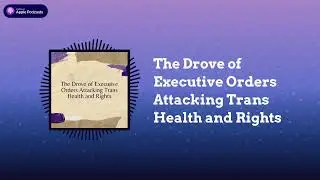 The Drove of Executive Orders Attacking Trans Health and Rights | rePROs Fight Back