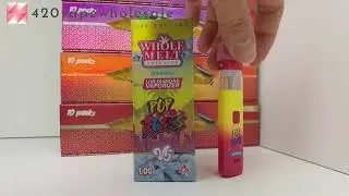 Whole Melt Extracts V5 Live Diamond Vaporizer Empty Disposable With 10 Flavors#wholemelt