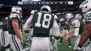 Madden NFL 18 - New York Jets vs Seattle Seahawks - Gameplay (HD) [1080p60FPS]