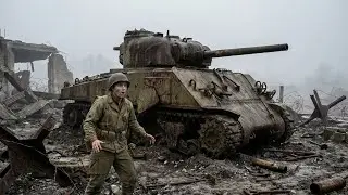 ASMR Tank Restoration: Full Rebuild of Sherman M4A3 1944 | Abandoned WWII Tank to Like New