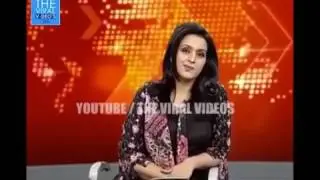 Pakistani News Reporter Fail while news - Shocking