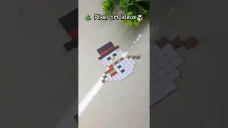 🎄Christmas pixel art ideas⛄️#shorts #ytshorts#pixelart #pixelartideas #pixel#art #drawing #christmas