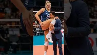 The Tall Polish Female Volleyball Player Has Strong Legs 😲 10ft #tallgirl #tallwomen #sportwomen 🥇