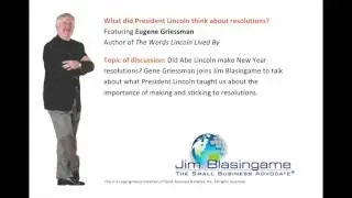 Expert Jim Blasingame with Eugene Griessman January 1, 2013