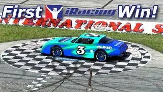 My First iRacing Win (Close battle for the lead)