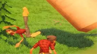This new Rage game is Hilarious ( Log Riders )