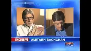 Amitabh Bachchan on Frankly Speaking with Arnab Goswami (Part 4 of 4)