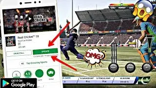REAL CRICKET 18 ONE MORE NEW UPDATE LAUNCHED ON PLAY STORE !! UPDATE NOW !! NAUTILUS MOBILE