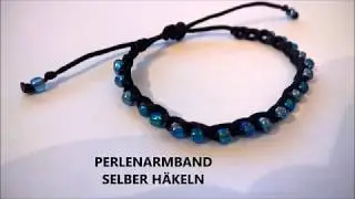 ARMBAND HÄKELN MIT PERLEN & ANLEITUNG