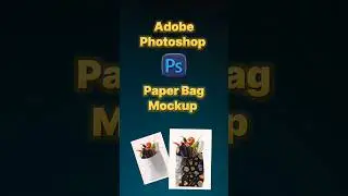 How to Create Paper Bag Mockup-Adobe Photoshop 2025 Tricks #photoshopedit #photoshoptoturial