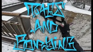 Graffiti bombing and tagging in the first week of 2022