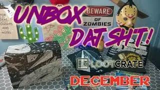 Lootcrate Unboxing December 2017