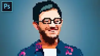How to Make Pixel Art [Carry MINATI] | Adobe Photoshop-NFT EDITION