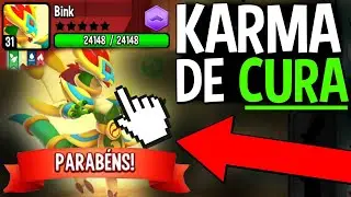 CONSEGUI O RARO KARMA DA CURA NO DRAGON CITY