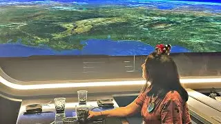 Space 220 restaurant at Epcot 🙌🌎🚀 #space220 #space220restaurant #space220epcot #epcot #orlandofl
