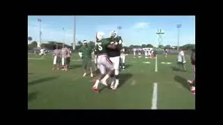 LB Drills - Miami Hurricane Warmup Drill